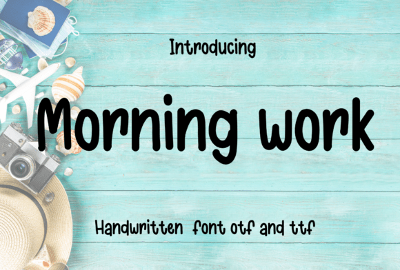 A Designer's Real-World Review of the Morning Work Script Font