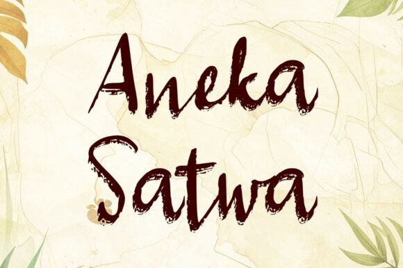 Aneka Satwa: An Expressive Script for Editorial Character