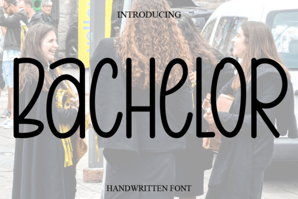 Bachelor: The Gentle Handwritten Font for Crafters and Makers