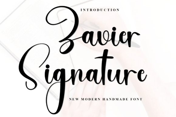 Bringing Holiday Spirit to Your Creations with Zavier Signature Font