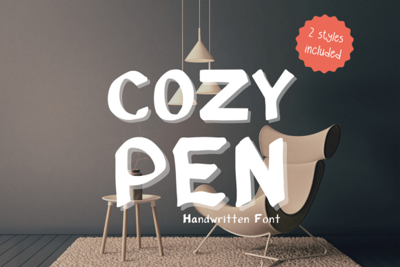 Cozypen: A Charming Handwritten Font for Editorial Personality