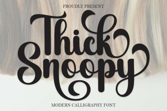 Crafting Campaigns with Thick Snoopy: A Font That Commands Attention