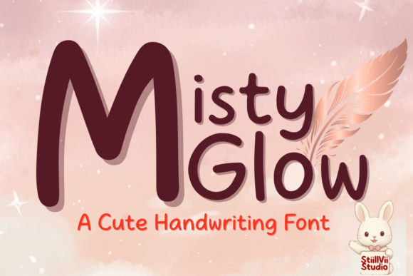 Crafting Gentle Impressions with the Misty Glow Handwritten Font