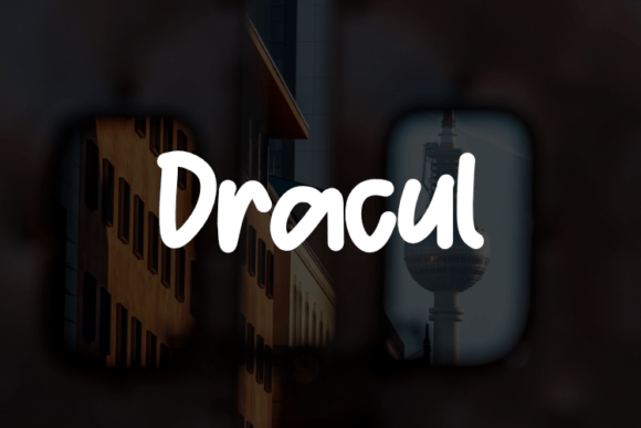 Dracul: A Gothic Script That Drips with Personality