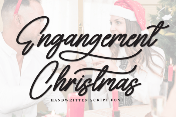 Engagement Christmas: A Font Designed for Festive Campaigns