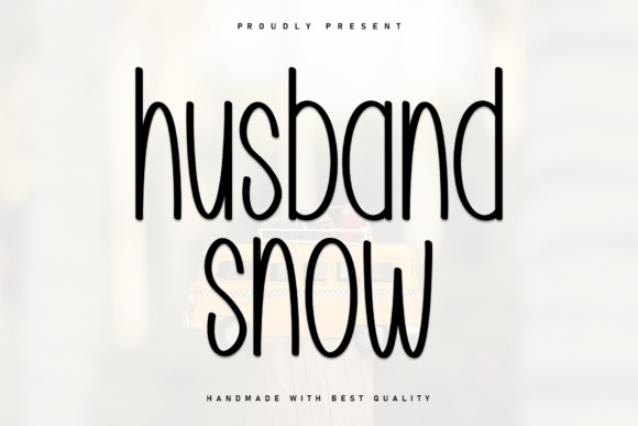 Husband Snow Font: A Web Designer’s Tool for Authentic Digital Branding