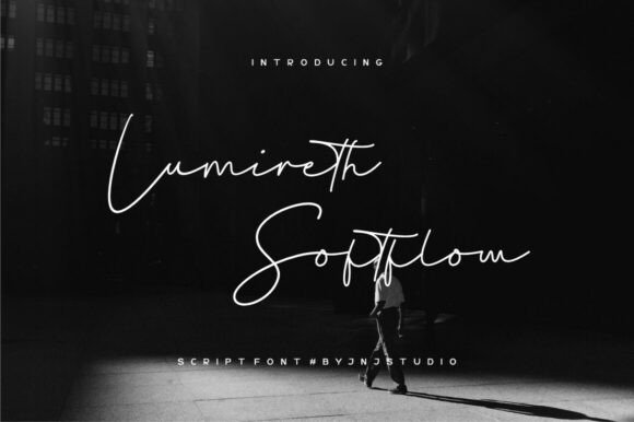 Lumireth Softflow: A Minimalist Script Font for Digital Elegance