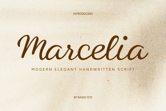 Marcelia: A Script Font Built for Editorial Grace