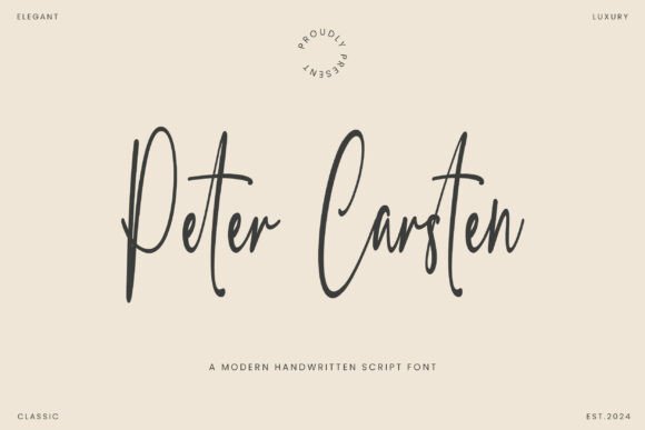 Peter Carsten: A Font Review for Authentic Branding