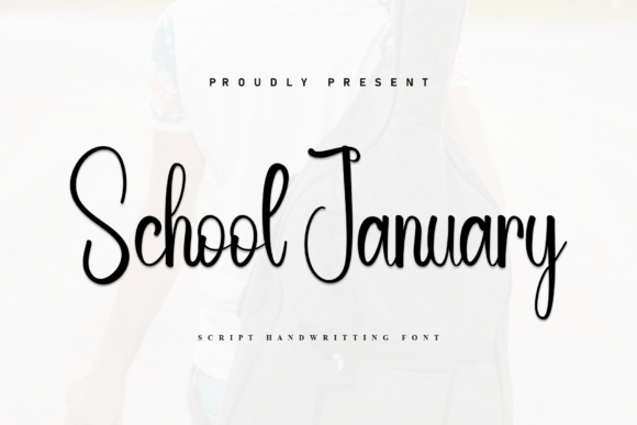 School January: A Handwritten Font for Brands That Feel Like Friends