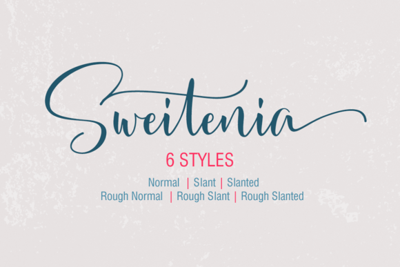 Sweitenia: A Display Font with Real-World Character