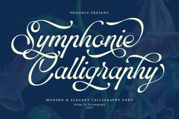 Symphonie Calligraphy: A Timeless Script Font for Building Brand Beauty